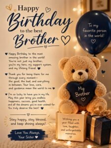 birthday wishes for a brother's wife