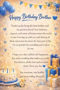Birthday Wishes for My Brother's Wife