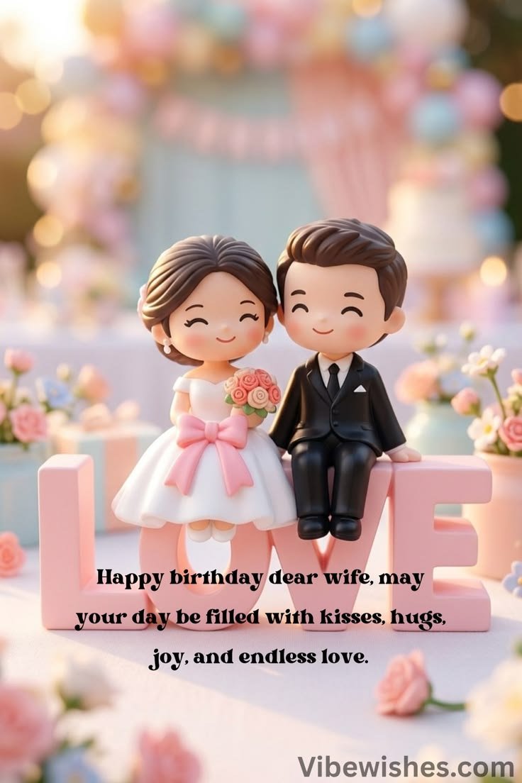 Happy Birthday Wishes for Wife from Husband