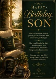 birthday wishes for son from mom
