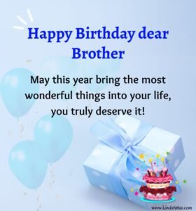 Best birthday wishes for brother