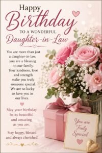 Best happy birthday wishes for daughter