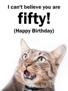 50th birthday wishes