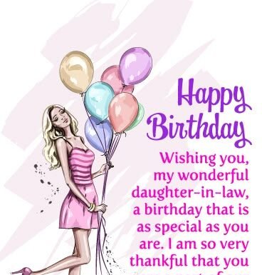 42 Best birthday wishes daughter in law birthday wishes daughter in law