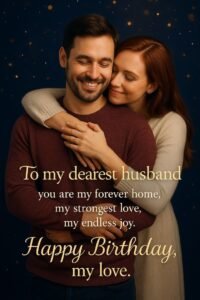 Best birthday wishes for husband