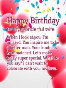 Heartfelt Birthday Wishes for Wife and Mom