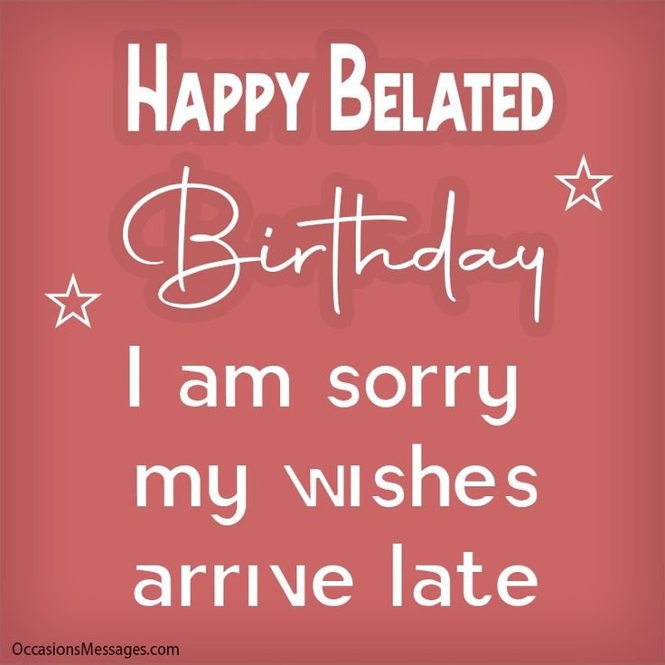 Belated Birthday Wishes for Wife
