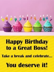 boss birthday wishes
