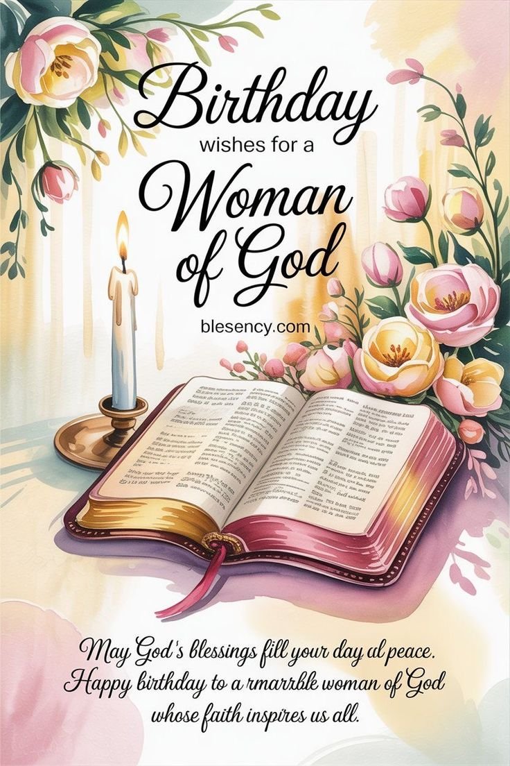 Christian Birthday Wishes for a Pastor's Wife