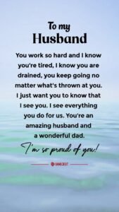 Retirement Wishes for Husband