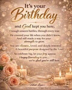 Christian Birthday Wishes for a Pastor's Wife