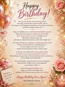 Cute Birthday Wishes for Wife