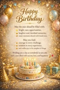 Cute Birthday Wishes for Wife