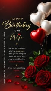 Birthday Wishes for Best Friend Wife