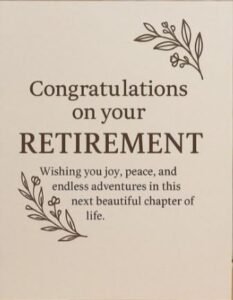 Retirement Wishes for a Coworker