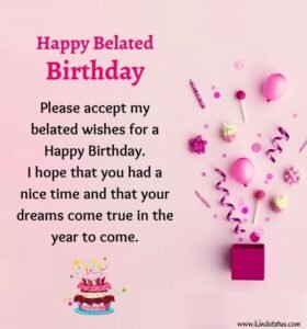 Belated Birthday Wishes for Wife