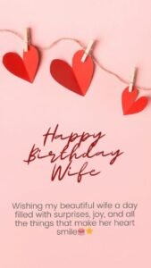 Birthday Wishes for Best Friend Wife