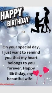 Happy Birthday Wishes for Wife from Husband