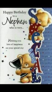 birthday wishes for a nephew