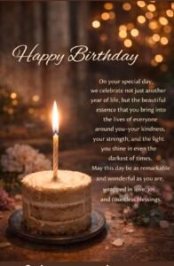 blessing birthday wishes for friend