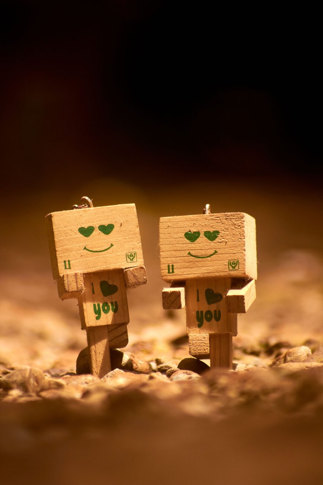 Cute funny and short love messages written on a heart-shaped note