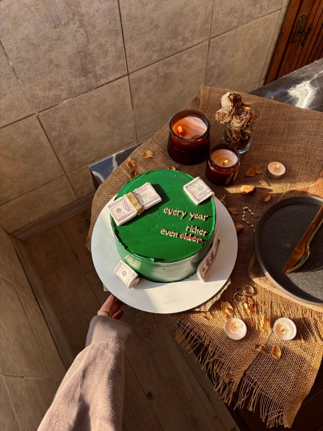 birthday cake messages
