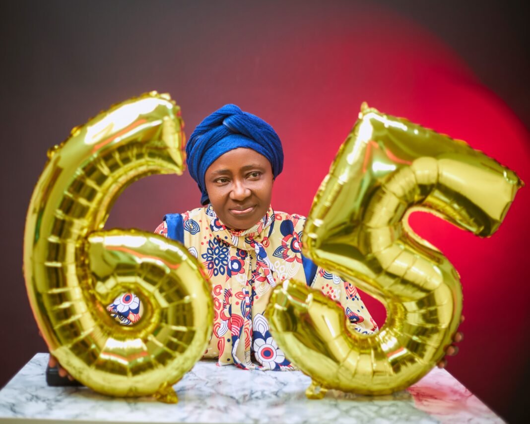 65th birthday phrases