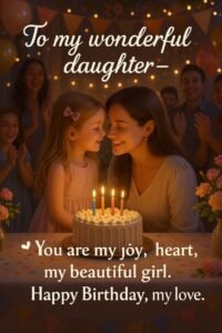 Best happy birthday wishes for daughter