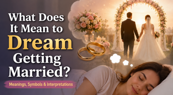 What Does It Mean to Dream Getting Married? Best Meanings, Symbols & Interpretations what does it mean to dream getting married​