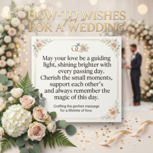 How to Wishes for Wedding
