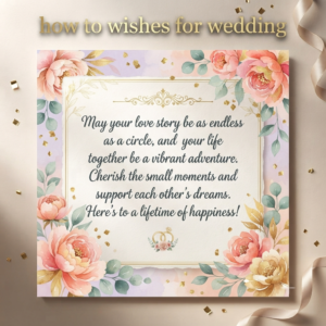 How to Wishes for Wedding
