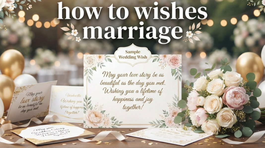 How To Wishes Marriage