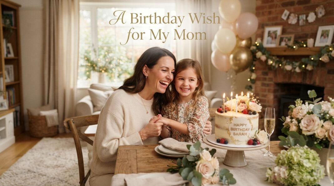 a birthday wish for my mom​