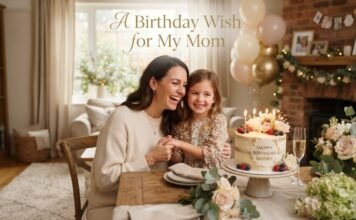 A Birthday Wish for My Mom: 50+ Heartfelt Birthday Messages to Make Her Smile a birthday wish for my mom