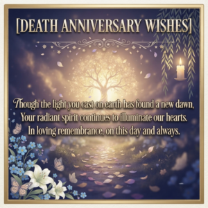 Death Anniversary Wishes