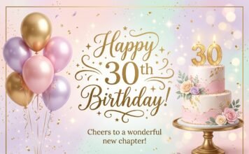 What to Write in a 30th Birthday Card: 50+ Meaningful Birthday Wishes