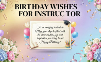 150+ Best Birthday Wishes for Instructor (Yoga, Zumba, Pilates, Gym & Dance) birthday wishes for instructor