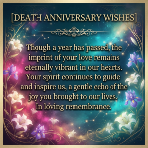 Death Anniversary Wishes