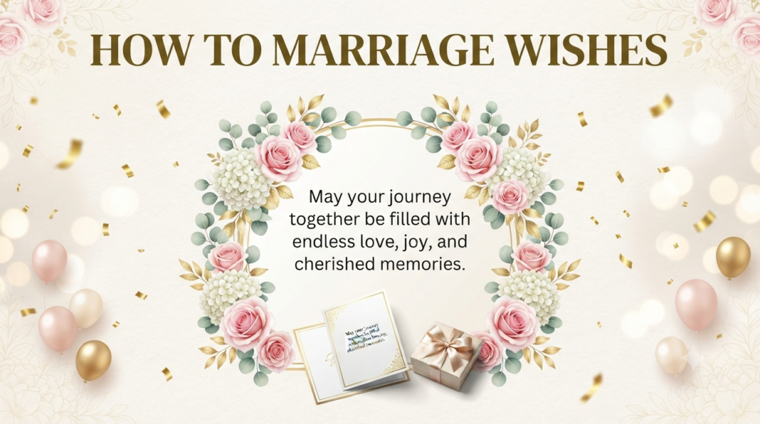 how to marriage wishes​