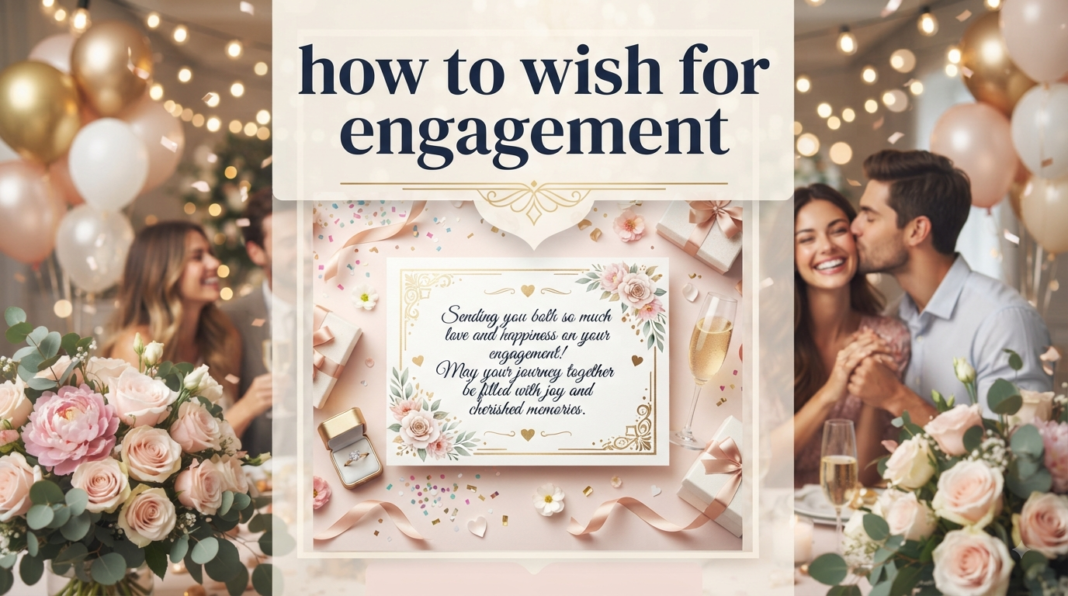 how to wish for engagement​