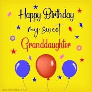 birthday wishes granddaughter