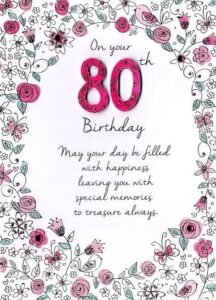 happy 80 birthday wishes