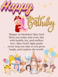 happy one year birthday wishes