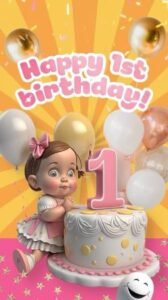 happy one year birthday wishes