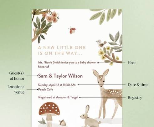 what to write for baby shower