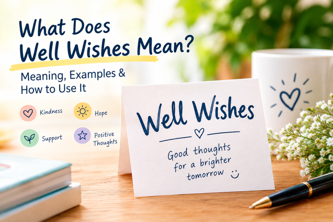 what does well wishes mean
