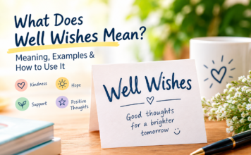 What Does Well Wishes Mean? Meaning, Examples & When to Use It what does well wishes mean