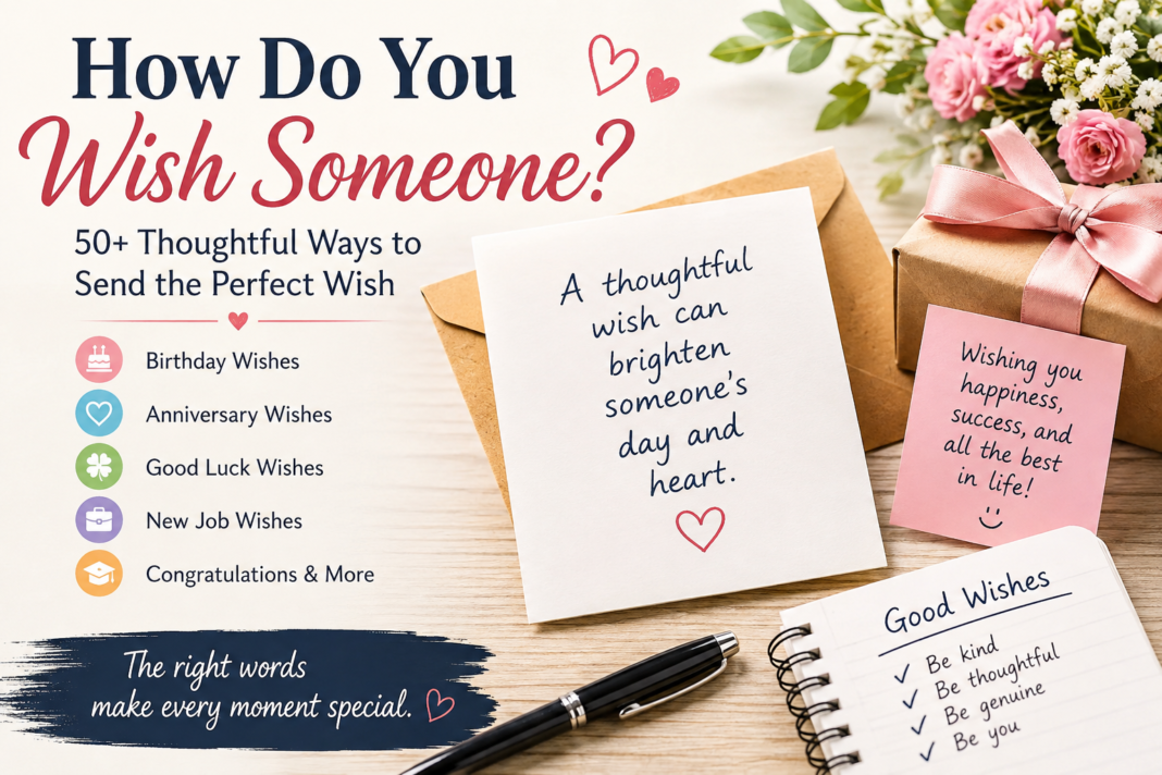 How do you wish someone with thoughtful and heartfelt messages