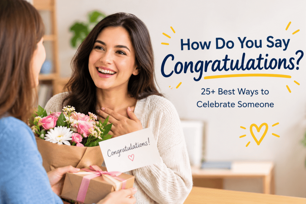 how do you say congratulations