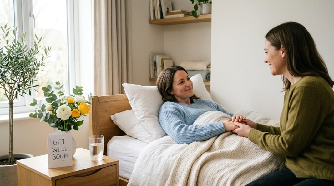 how to wish someone a speedy recovery​